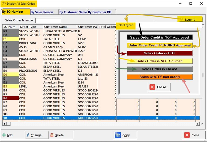 Graphical user interface, application, tableDescription automatically generated