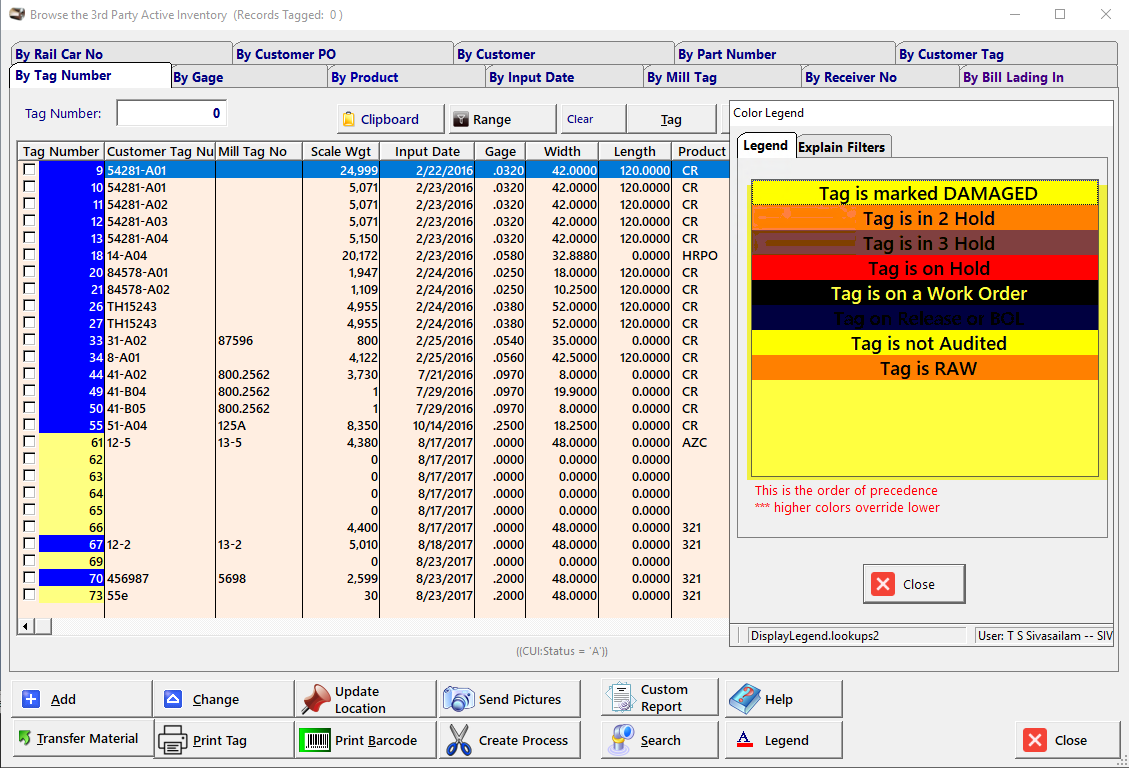 Graphical user interface, application, table, ExcelDescription automatically generated