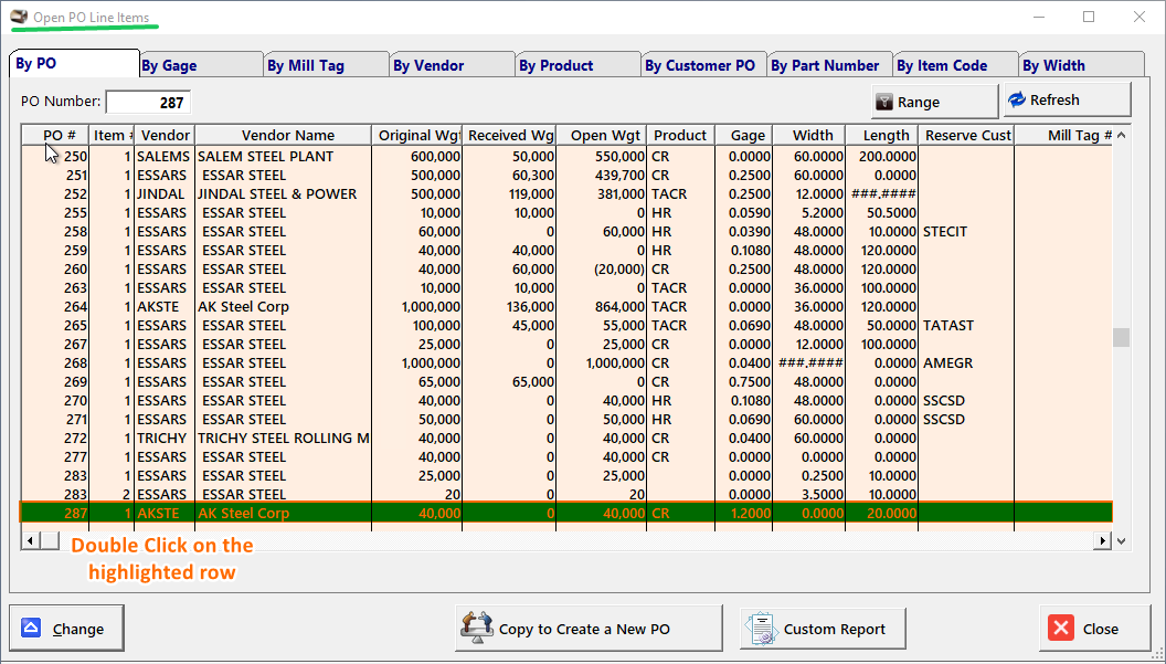 Graphical user interface, application, table, ExcelDescription automatically generated