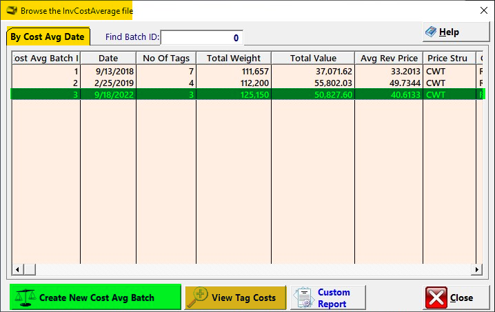 Graphical user interface, table, ExcelDescription automatically generated