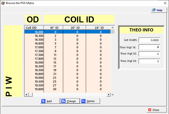 Graphical user interface, tableDescription automatically generated